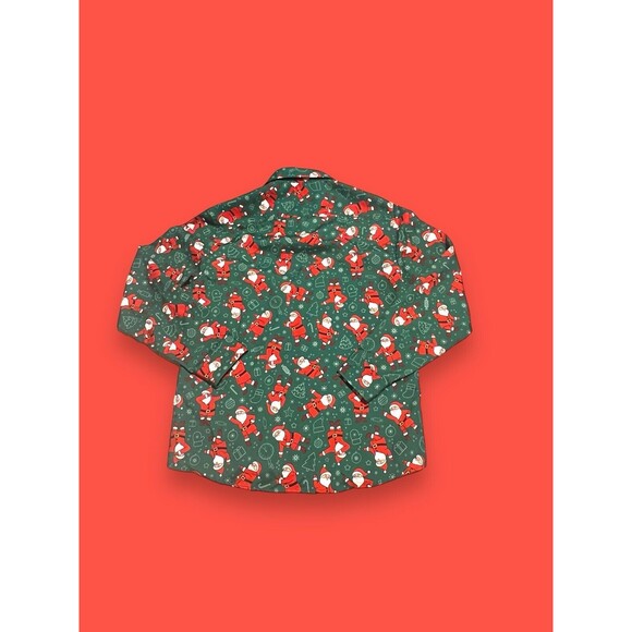 Christmas Dancing Santa Claus Gift Hawaiian Shirt Party Aloha Holiday Beach Med - Picture 13 of 13